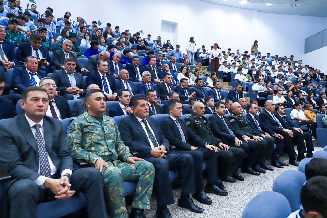 Dövlət Xidməti Ağstafada gənclər üçün tədbir keçirdi - FOTOLAR